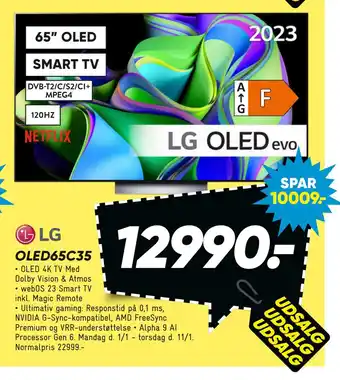 Bilka Lg oled65c35 tilbud