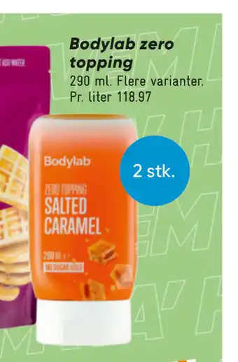 Bilka Bodylab zero topping tilbud