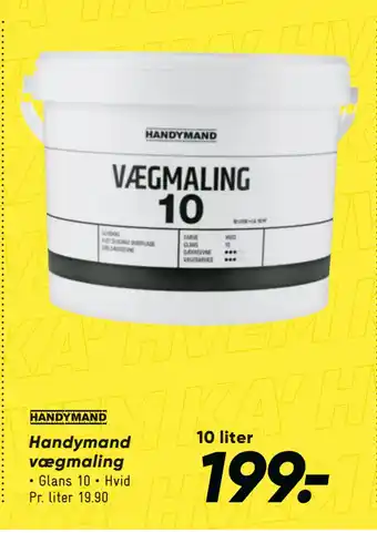Bilka Handymand vægmaling tilbud