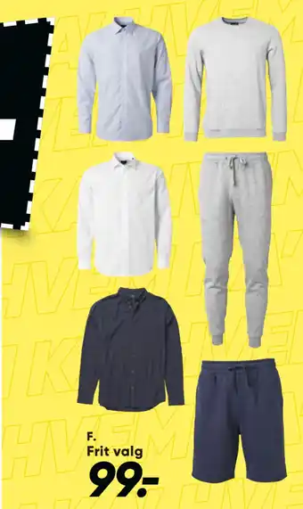 Bilka Skjorte, sweatshirt eller -bukser tilbud