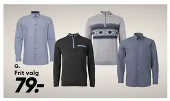Bilka Skjorte eller strik tilbud