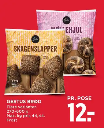 MENY Gestus brød tilbud