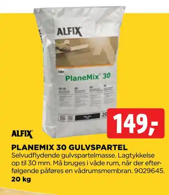 Planemix 30 gulvspartel