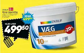 Bilka Dyrup vægmaling tilbud