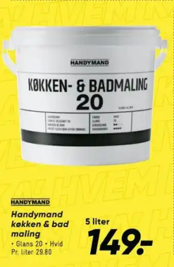 Bilka Handymand køkken & bad maling tilbud
