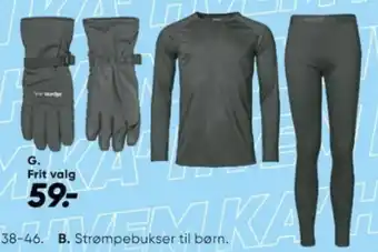 Bilka Skiundertøj eller vintertilbehør tilbud