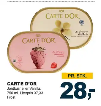 Let-Køb Carte d’or tilbud