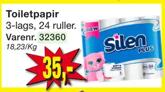 Harald Nyborg Toiletpapir tilbud