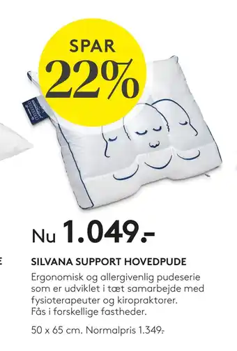 SENG Silvana support hovedpude tilbud