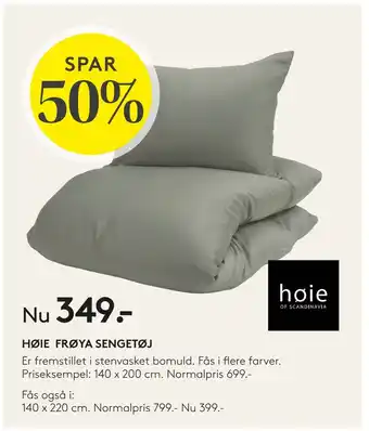 SENG Høie frøya sengetøj tilbud