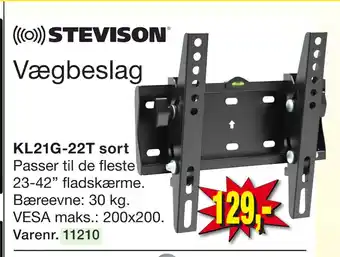 Harald Nyborg Stevison vægbeslag tilbud