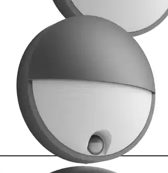 Lampe med sensor