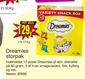Harald Nyborg Dreamies storpak tilbud