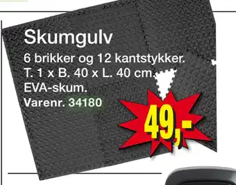 Harald Nyborg Skumgulv tilbud