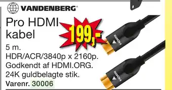 Harald Nyborg Pro hdmi kabel tilbud