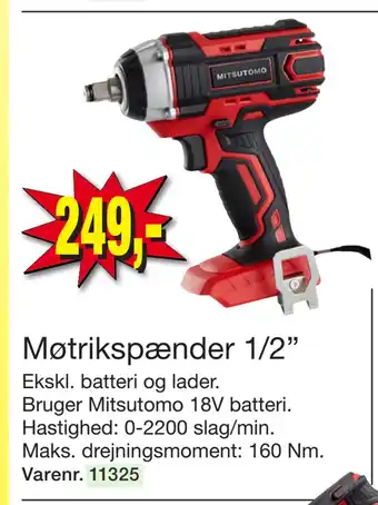 Harald Nyborg Møtrikspænder 1/2” tilbud