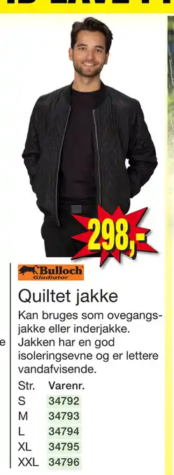 Harald Nyborg Quiltet jakke tilbud