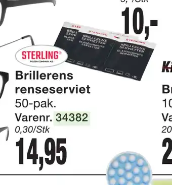 Harald Nyborg Brillerens renseserviet tilbud