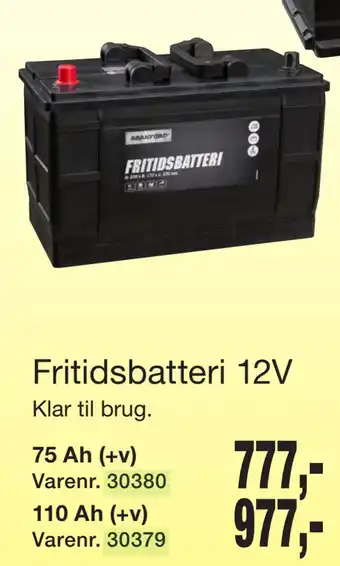 Harald Nyborg Fritidsbatteri 12v tilbud