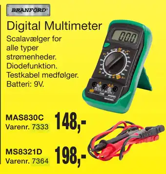 Harald Nyborg Digital multimeter tilbud