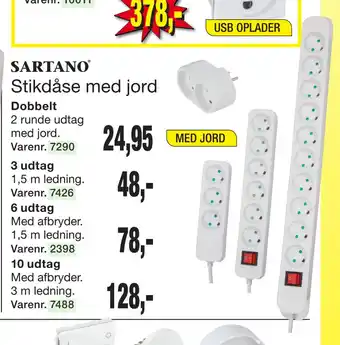 Harald Nyborg Stikdåse med jord tilbud
