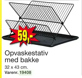 Harald Nyborg Opvaskestativ med bakke tilbud