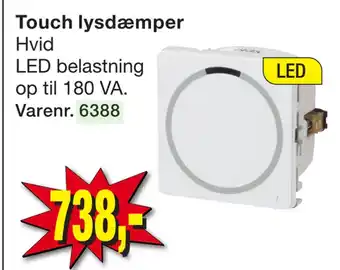 Harald Nyborg Touch lysdæmper tilbud