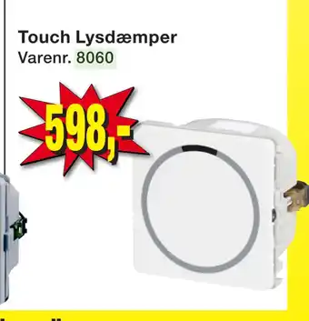 Harald Nyborg Touch lysdæmper tilbud