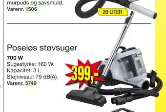 Harald Nyborg Poseløs støvsuger tilbud