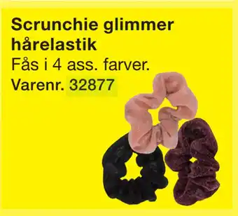 Harald Nyborg Scrunchie glimmer hårelastik tilbud
