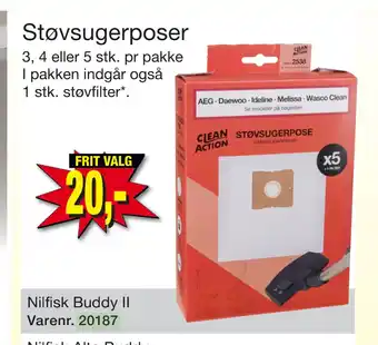 Harald Nyborg Støvsugerposer tilbud