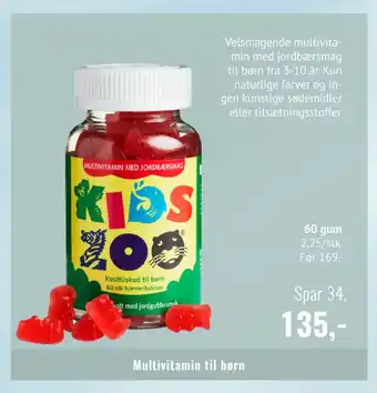 Helsam Multivitamin til børn tilbud