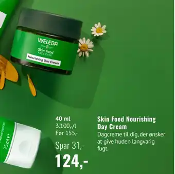 Helsam Skin food nourishing day cream tilbud