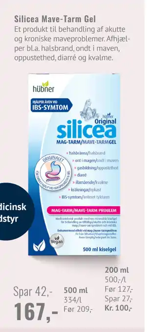 Helsam Silicea mave-tarm gel tilbud