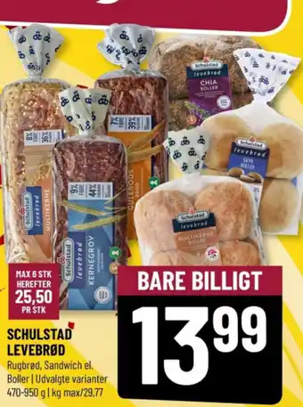 Løvbjerg SCHULSTAD LEVEBRØD tilbud