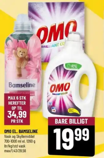 Løvbjerg OMO EL. BAMSELINE tilbud