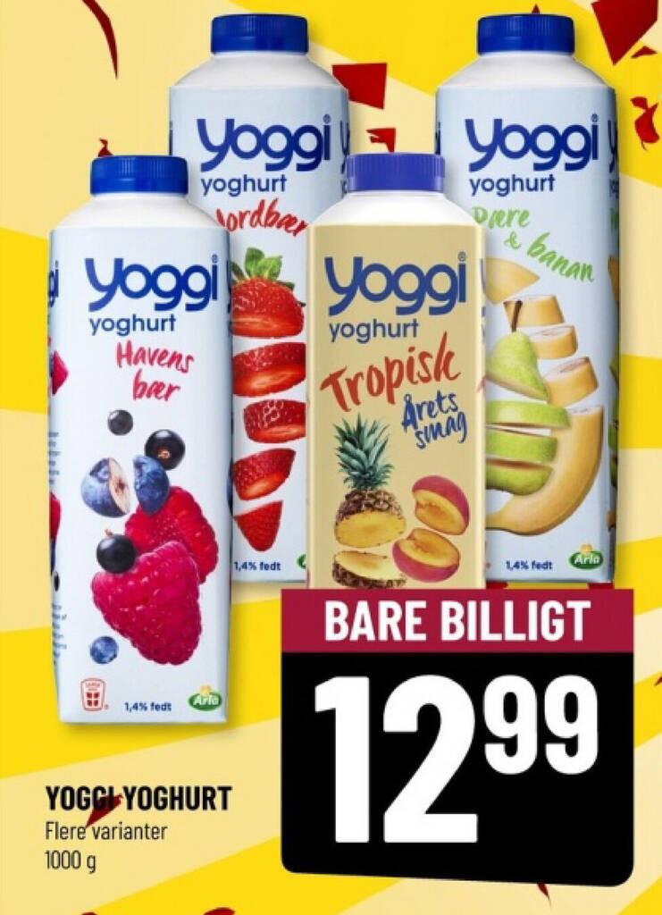 YOGGI YOGHURT tilbud hos Løvbjerg