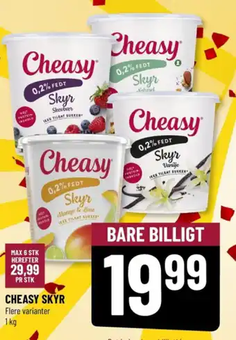 Løvbjerg CHEASY SKYR tilbud