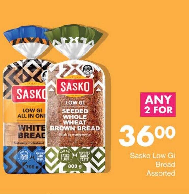Sasko Low Gi Bread Assorted tilbud hos Kaufland