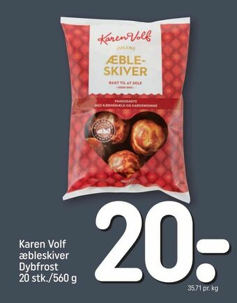REMA 1000 Karen Volf æbleskiver tilbud