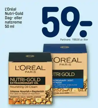 L'Oréal Nutri-Gold Dag- eller natcreme