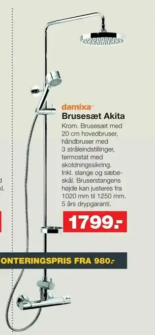 Bauhaus Brusesæt Akita tilbud