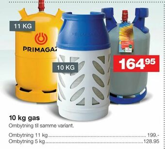 Bauhaus 10 kg gas tilbud