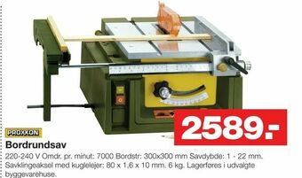 Bauhaus Bordrundsav tilbud