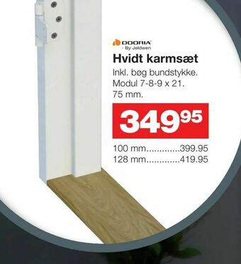Hvidt karmsæt