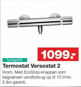 Bauhaus Termostat Versostat 2 tilbud