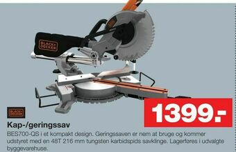 Bauhaus Kap-/geringssav tilbud