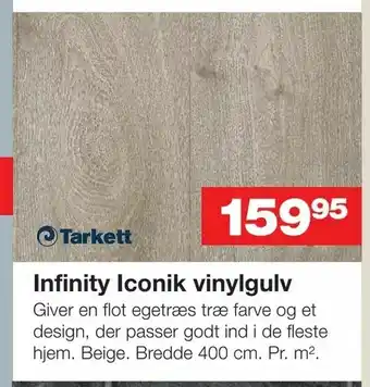 Bauhaus Infinity Iconik vinylgulv tilbud
