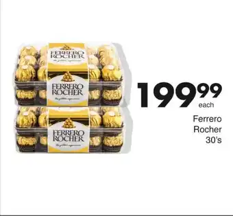 Kaufland Ferrero Rocher 30's tilbud