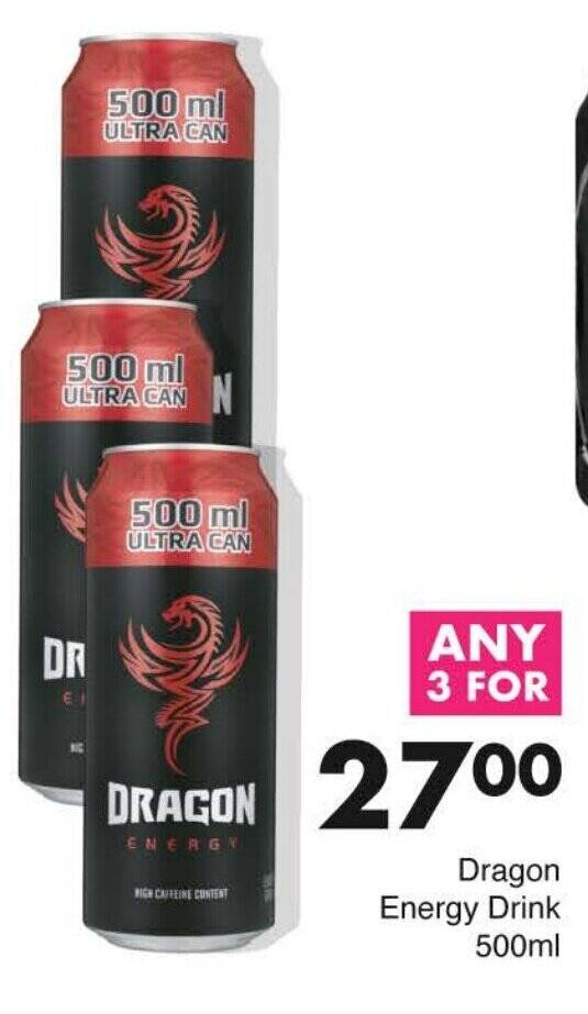 Dragon Energy Drink 500ml tilbud hos Kaufland